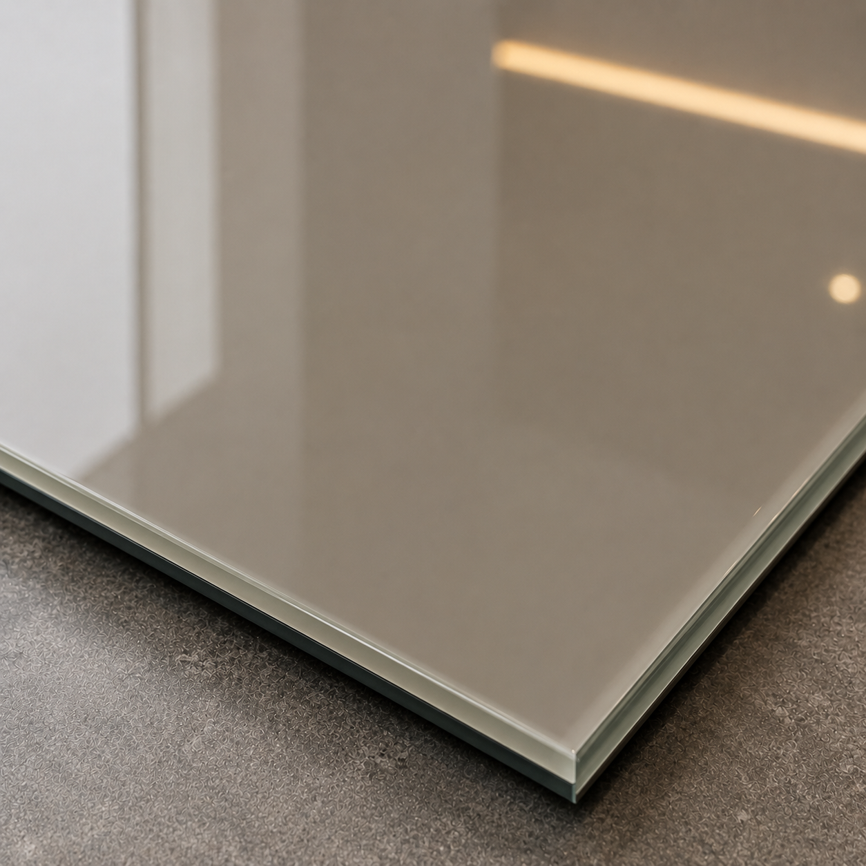 Toughened Fluted Glass Panels