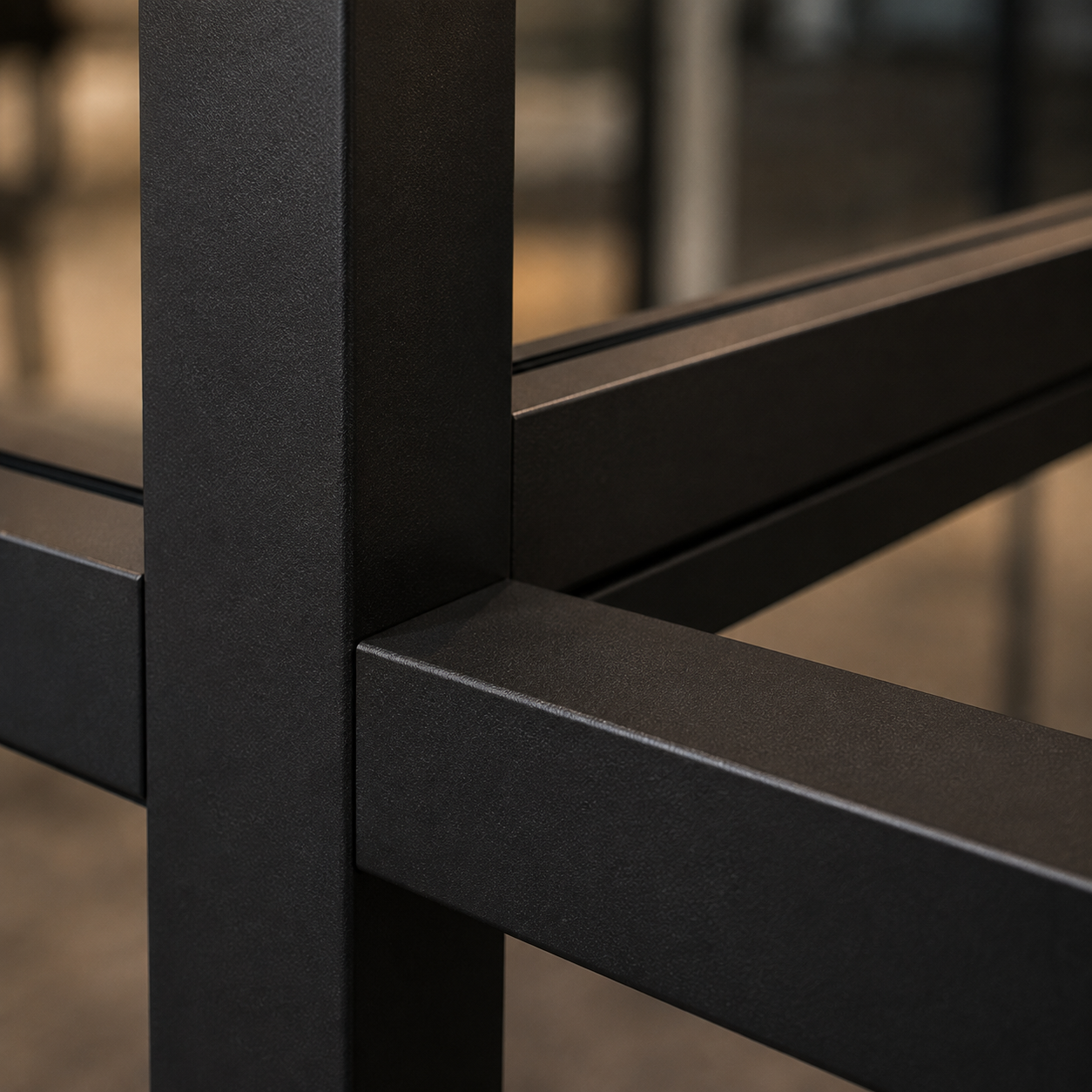 Powder-Coated Metal Frames